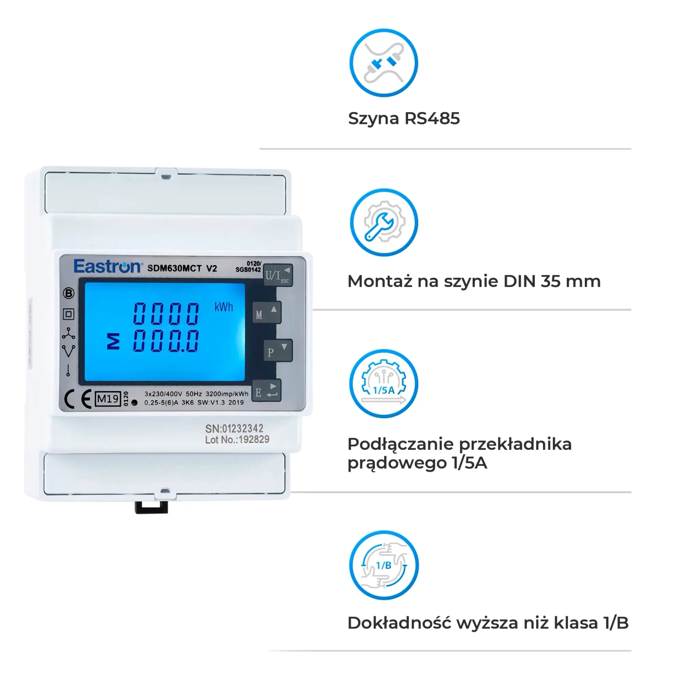 Falownik hybrydowy DEYE SUN-8K-SG01LP1 cena - zdjęcie 6