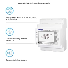 Falownik hybrydowy DEYE SUN-5K-SG03LP1 cena - zdjęcie 5