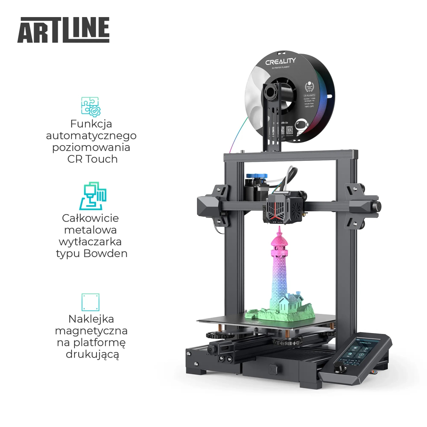 Drukarka 3D Creality Ender-3 V2 Neo cena - zdjęcie 1