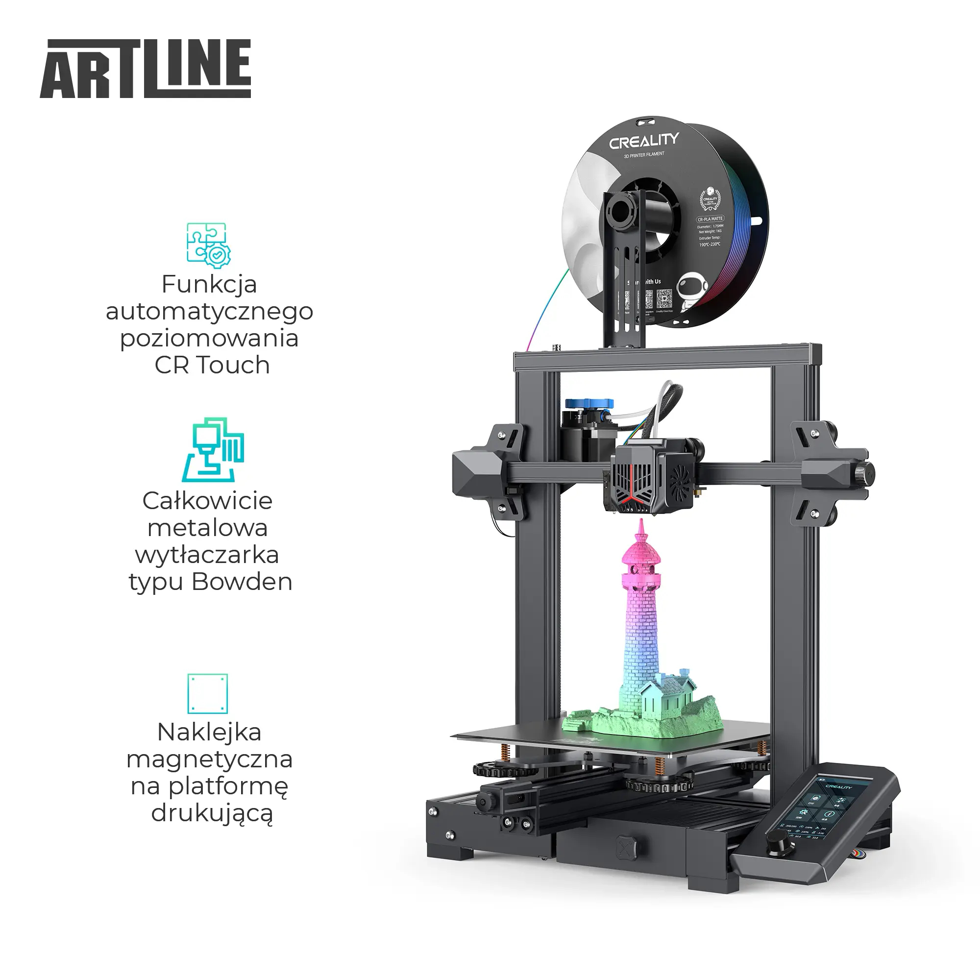 Drukarka 3D Creality Ender-3 V2 Neo cena - zdjęcie 1