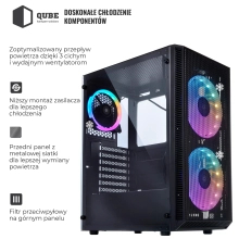 Obudowa QUBE NEPTUNE (QB07N_FCNU3) cena - zdjęcie 2