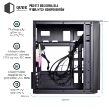 Obudowa QUBE QBC01 (QBC01_FCNU3) cena - zdjęcie 4