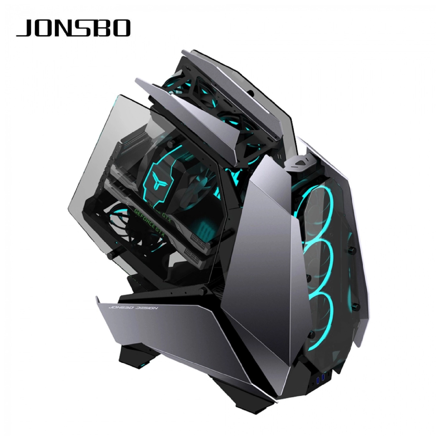Obudowa Jonsbo MOD5 Gray cena - zdjęcie 3