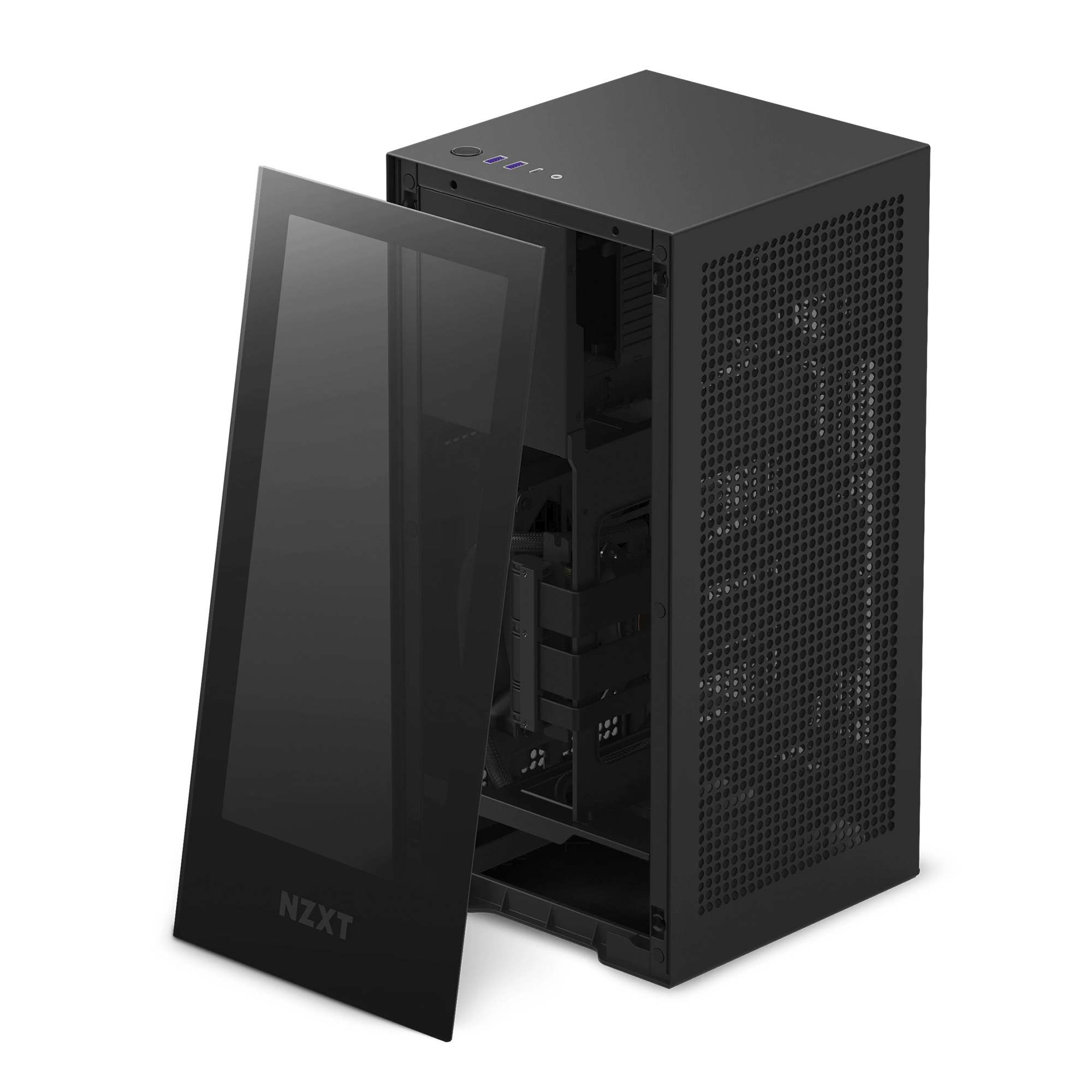 Obudowa NZXT H1 MATTE BLACK (CA-H16WR-B1-EU) cena - zdjęcie 2