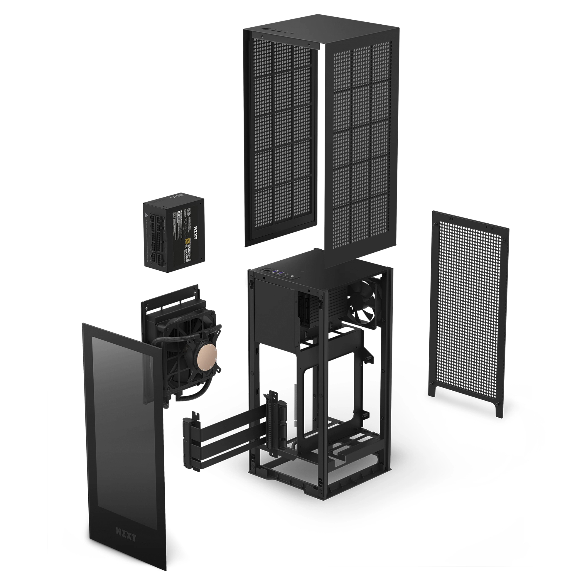 Obudowa NZXT H1 MATTE BLACK (CA-H16WR-B1-EU) cena - zdjęcie 5