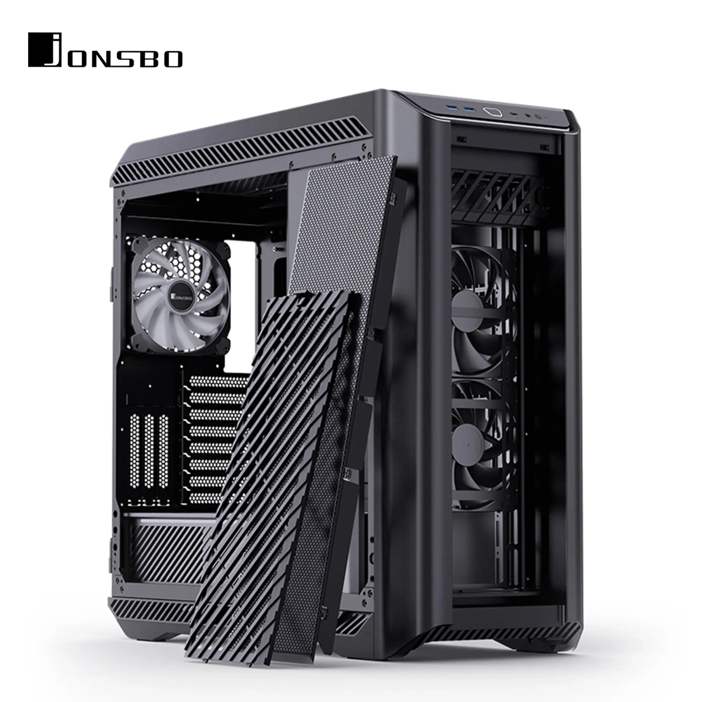 Obudowa JONSBO D500 Black cena - zdjęcie 5