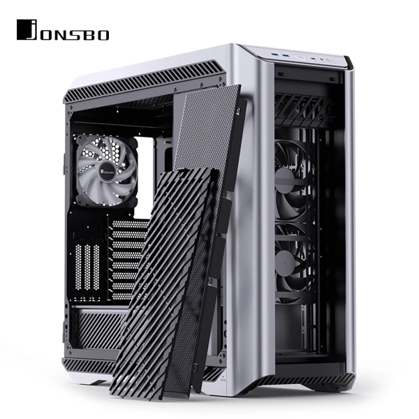 Obudowa JONSBO D500 Silver cena - zdjęcie 6