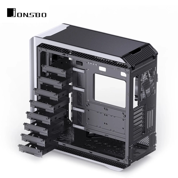 Obudowa JONSBO D500 Silver cena - zdjęcie 7