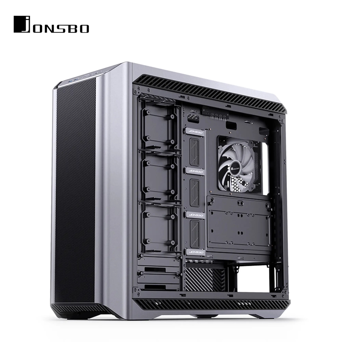 Obudowa JONSBO D500 Silver cena - zdjęcie 12