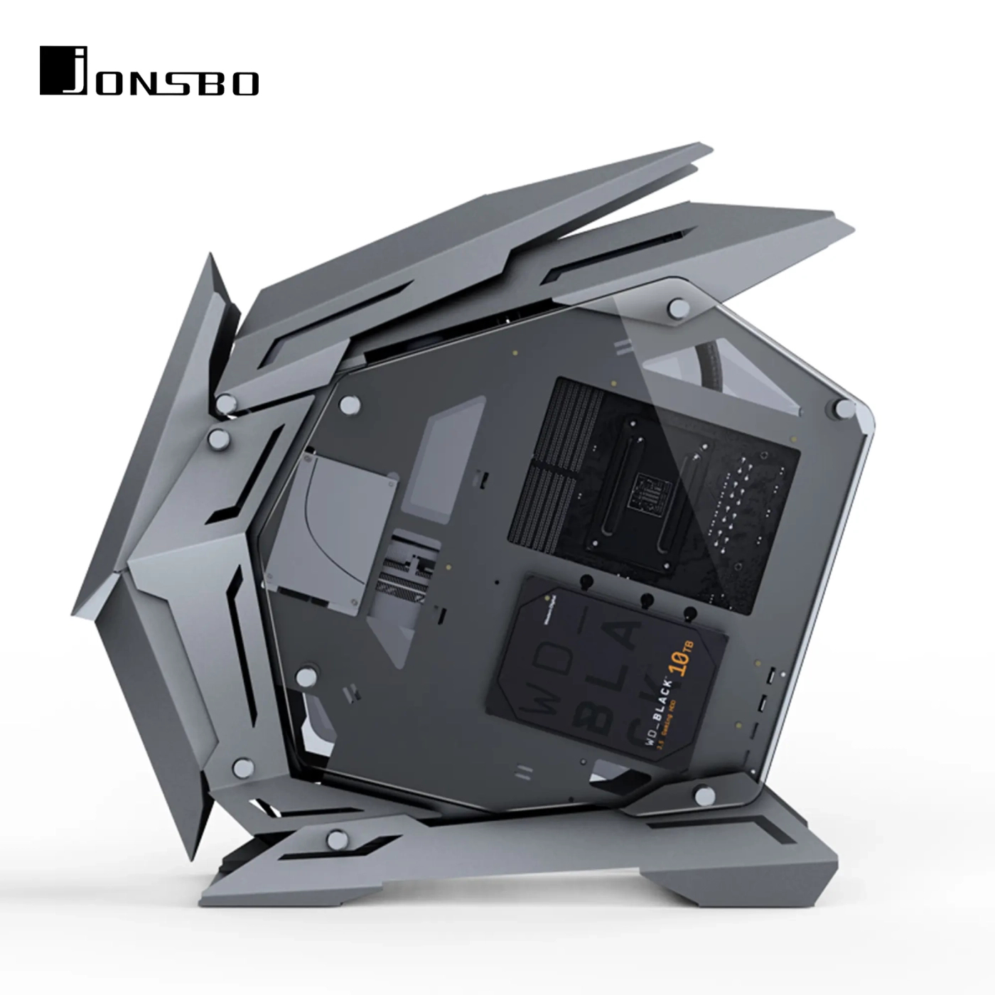 Obudowa JONSBO MOD-3 mini Gray cena - zdjęcie 9