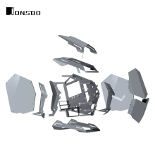 Obudowa JONSBO MOD-3 mini Gray cena - zdjęcie 12