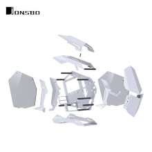 Obudowa JONSBO MOD-3 mini White cena - zdjęcie 10