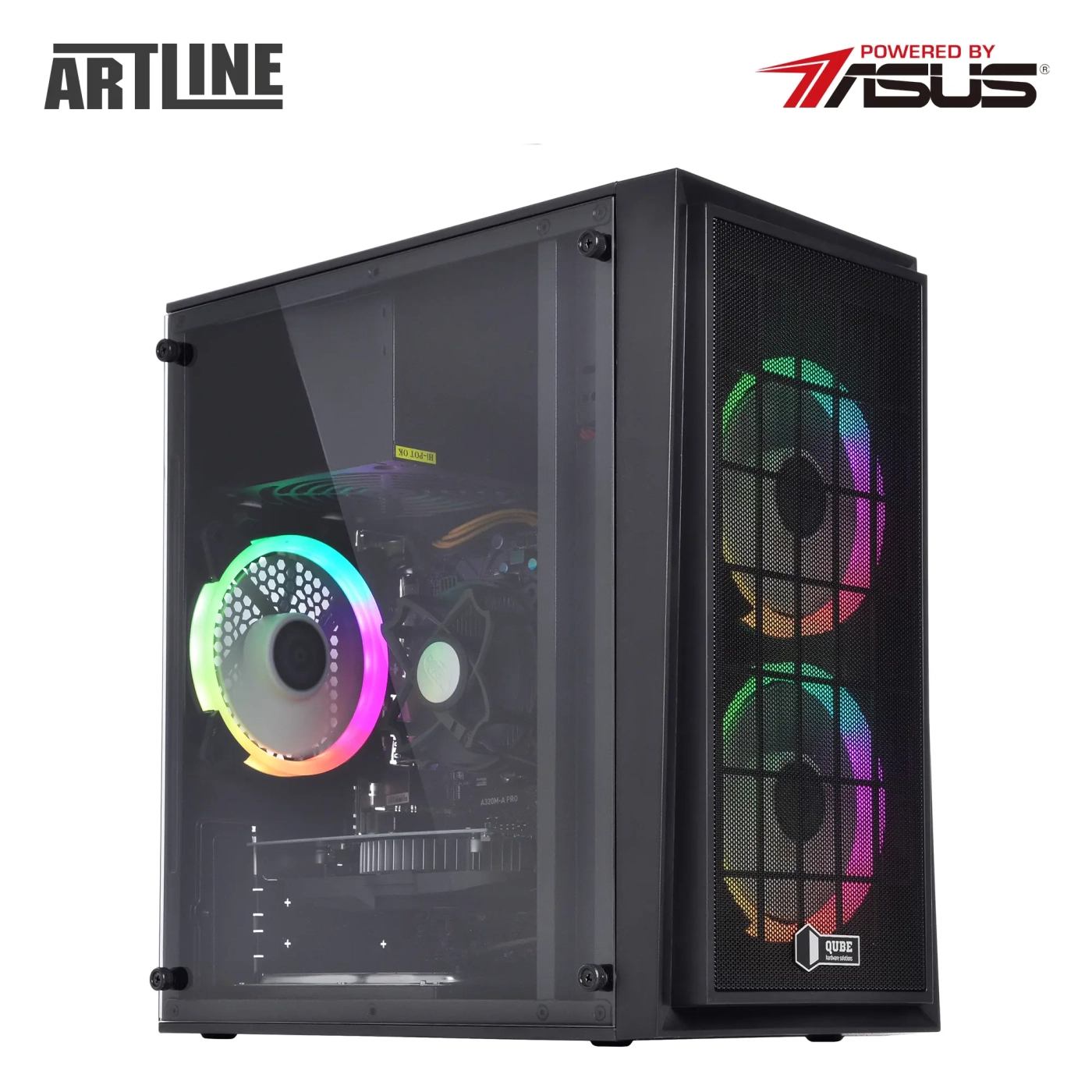 Komputer do domu ARTLINE Home H48 Ryzen 5 5500 RX 6500 XT 4GB CR84Win cena - zdjęcie 10