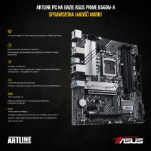 Komputer gamingowy ARTLINE Gaming X55 i5 11400F RTX 3060 12GB NM3210 cena - zdjęcie 1