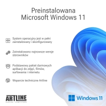 Komputer gamingowy ARTLINE Gaming X55WHITE i5 13400F RTX 3060 12GB SN1642Win cena - zdjęcie 10