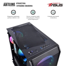 Komputer gamingowy ARTLINE Gaming X56 i5 11400F RX 6600 XT 8GB NM1610Win cena - zdjęcie 4