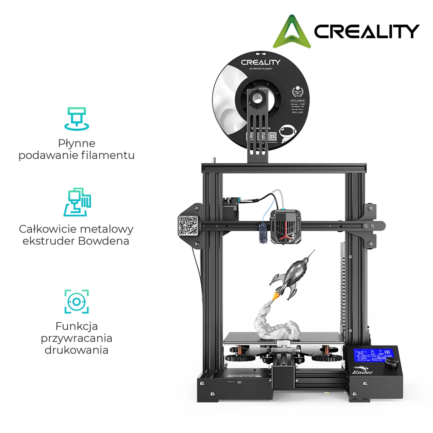 Drukarka 3D Creality Ender-3 Neo cena - zdjęcie 2