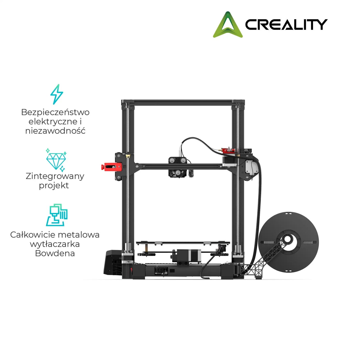 Drukarka 3D Creality Ender-3 Max Neo cena - zdjęcie 3