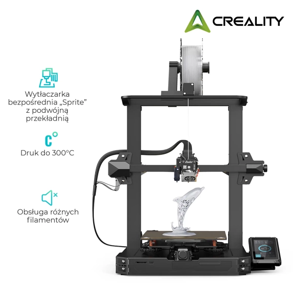 Drukarka 3D Creality Ender-3 S1 Pro cena - zdjęcie 1