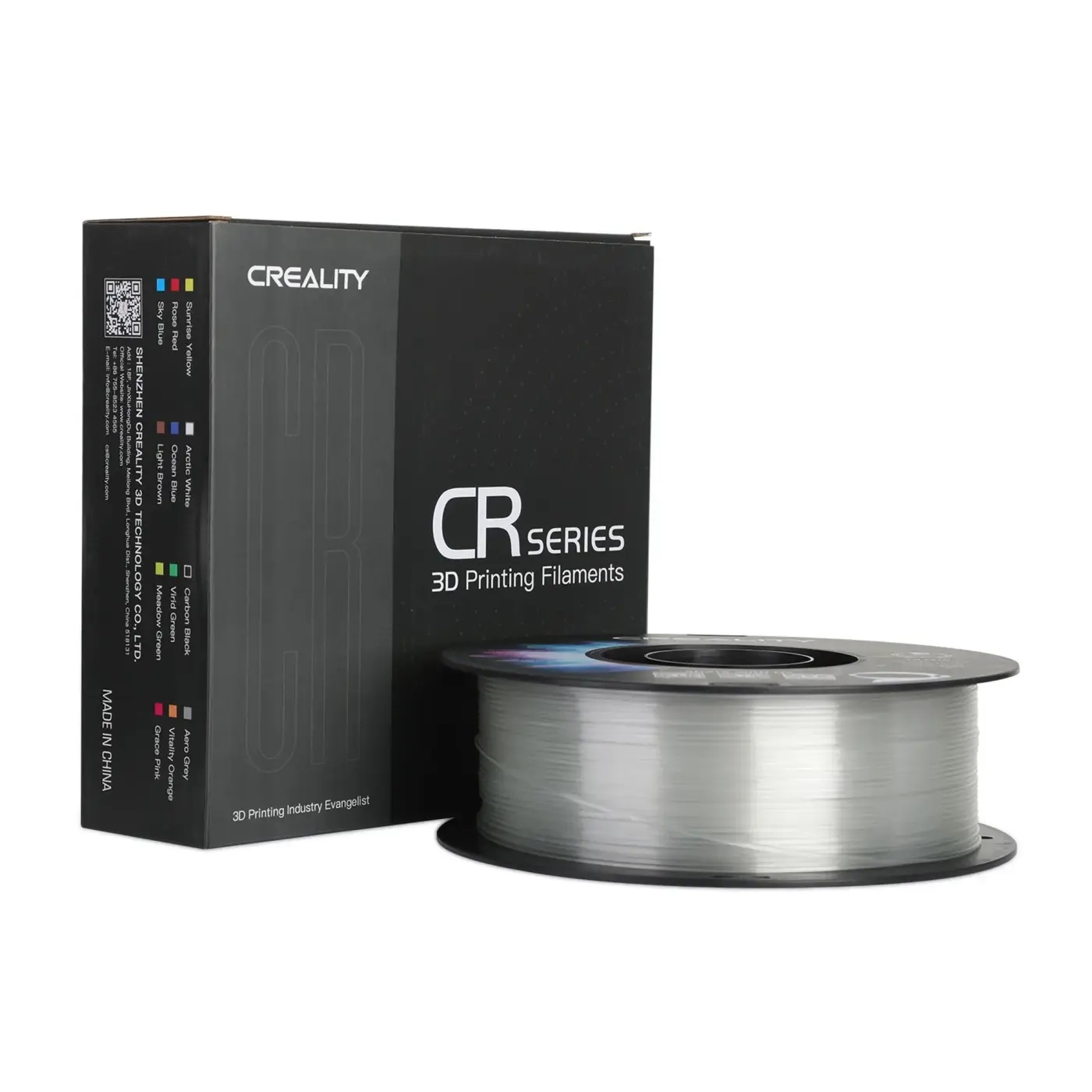 Filament PETG do drukarki 3D CREALITY 1kg, 1.75mm, Przezroczysty (3301030037) cena - zdjęcie 4