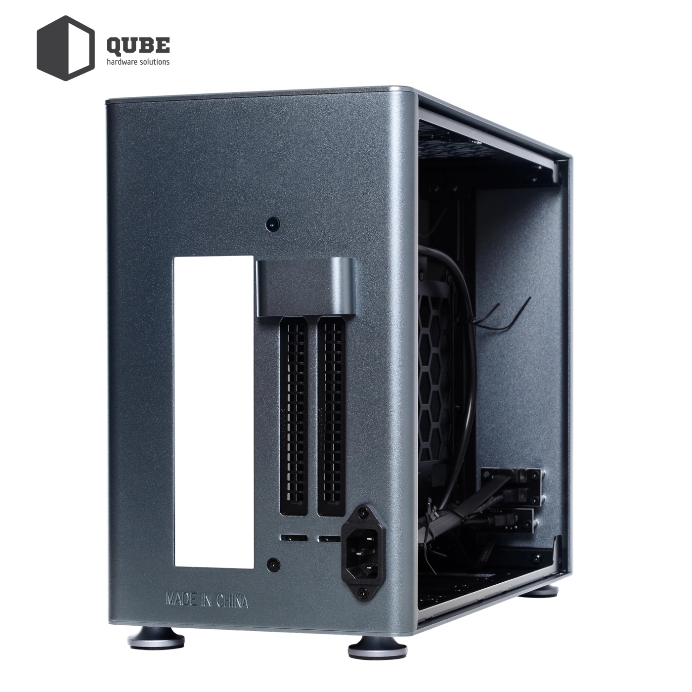 Obudowa QUBE A4 Gray (QBA4I_WGNU3) cena - zdjęcie 4