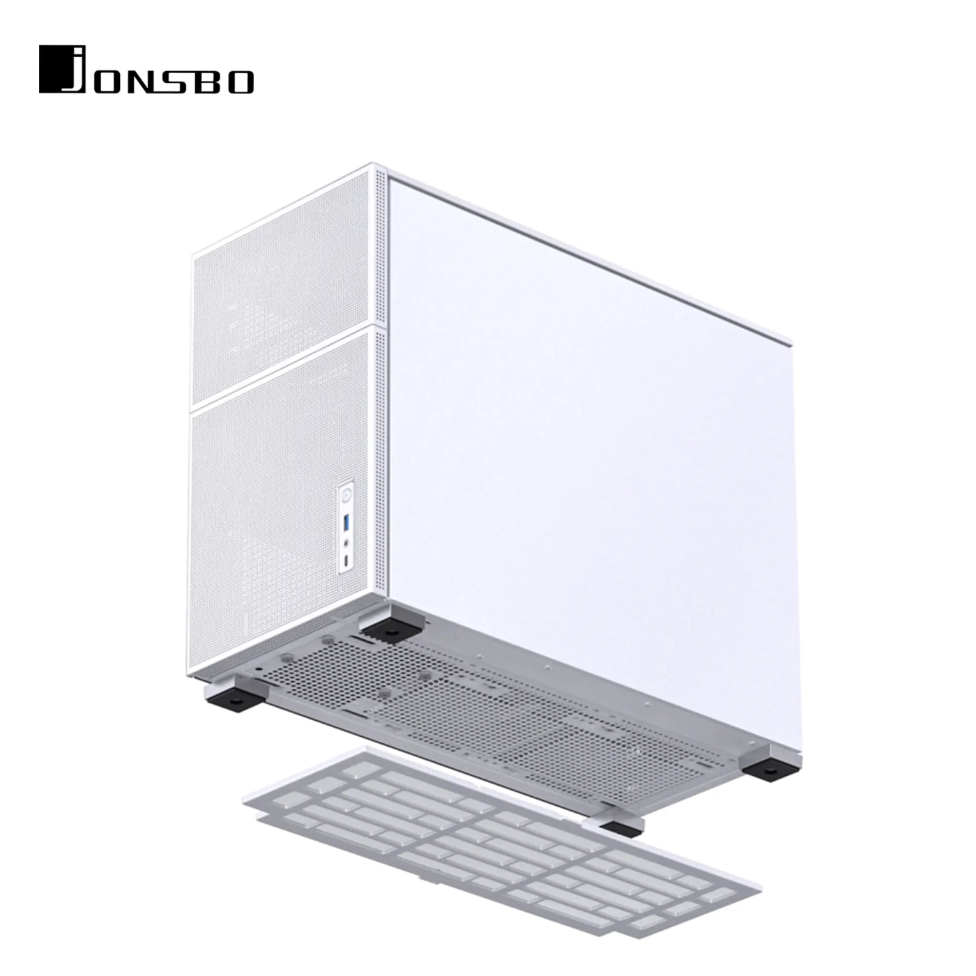 Obudowa JONSBO D31 MESH White cena - zdjęcie 7