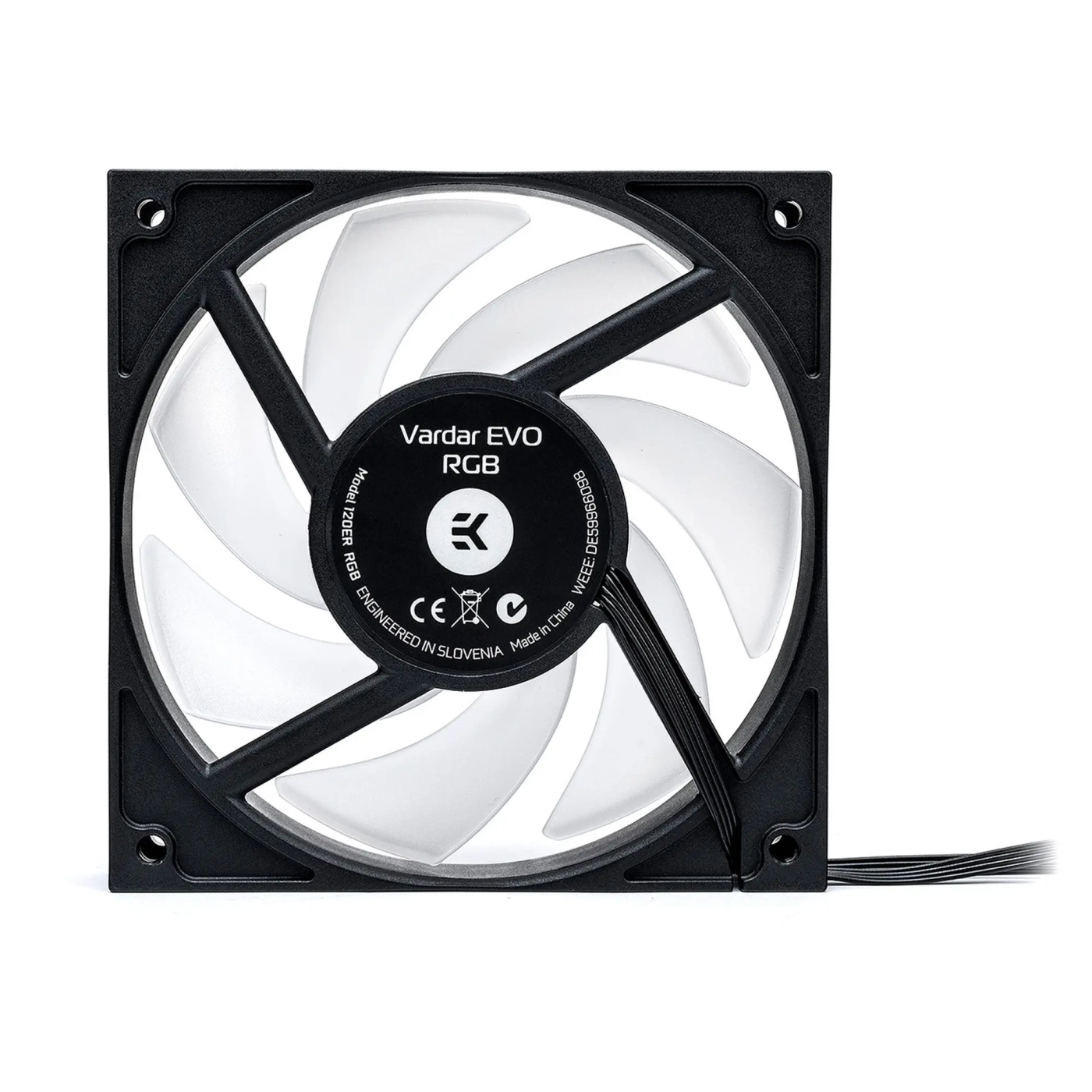 Wentylator EKWB EK-Vardar EVO 120ER RGB (3830046995452) cena - zdjęcie 1