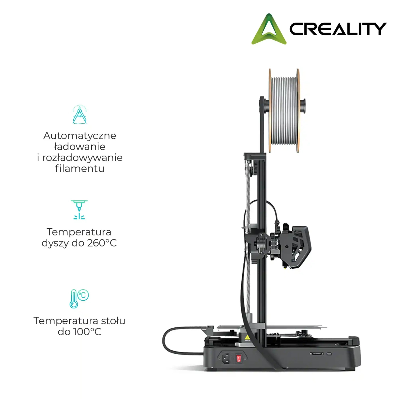 Drukarka 3D Creality Ender-3 V3 SE cena - zdjęcie 2