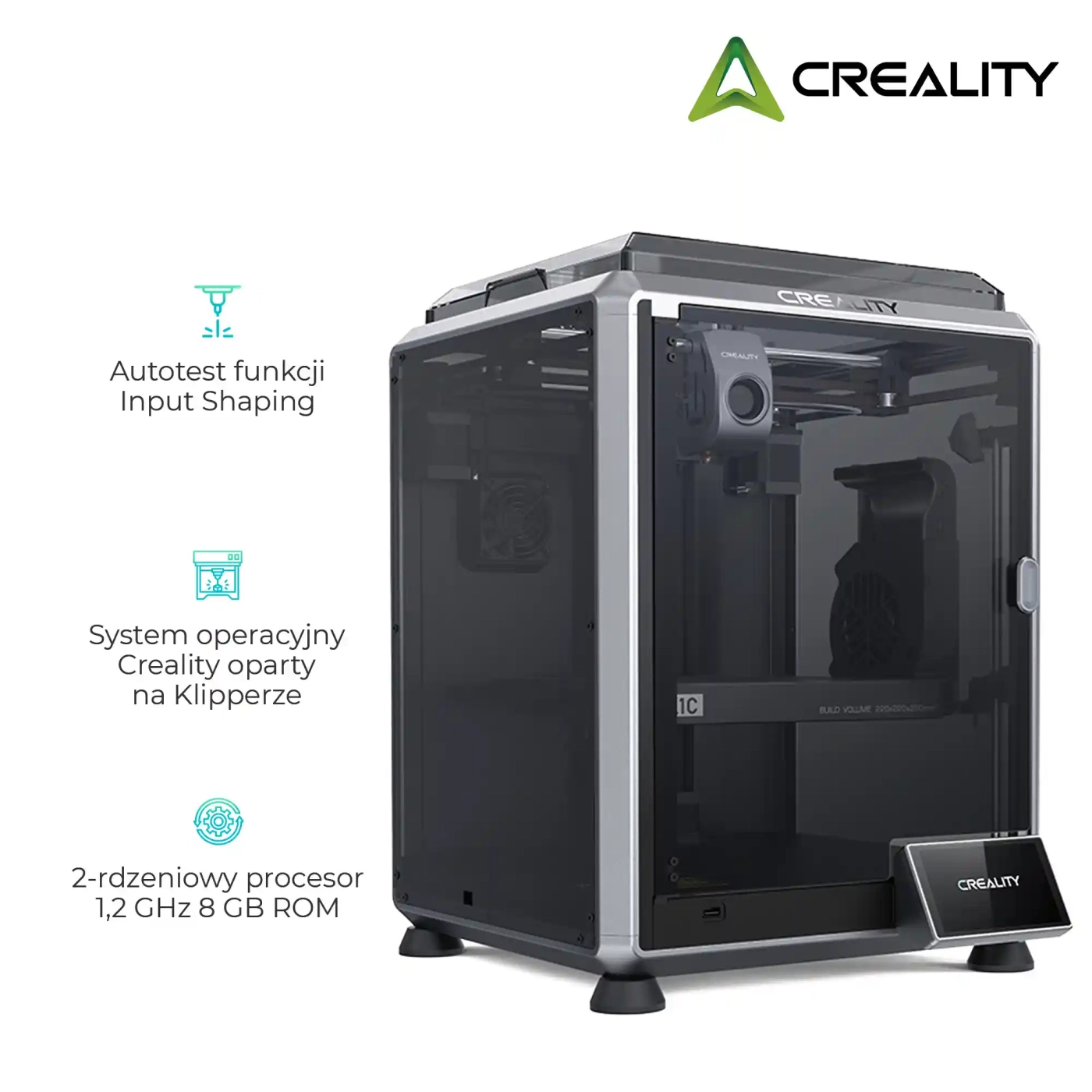 Drukarka 3D Creality K1C cena - zdjęcie 2
