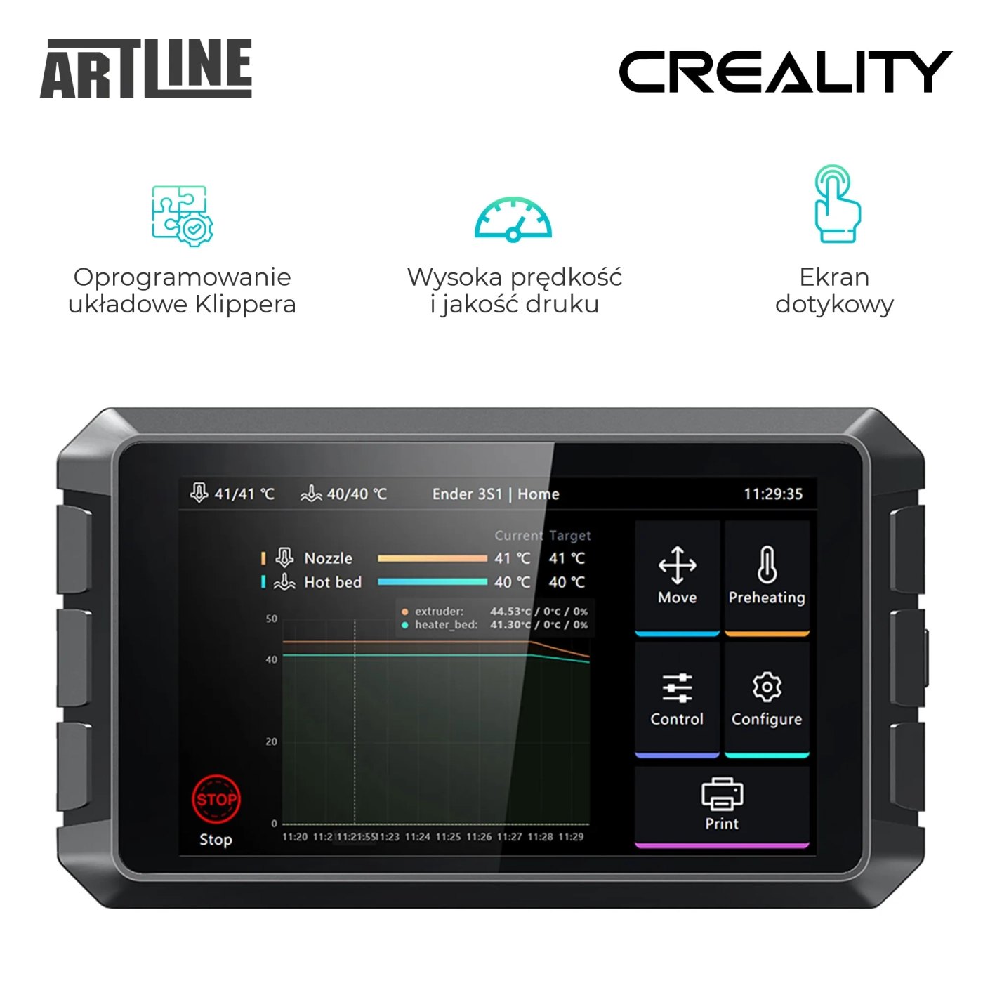 CREALITY Sonic Pad (4001050079) cena - zdjęcie 1