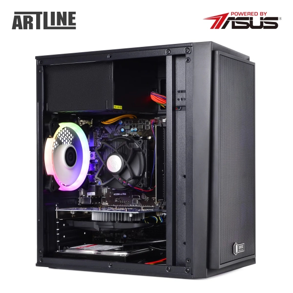 Komputer do domu ARTLINE Home H48 Ryzen 5 5500 RX 6500 XT 4GB CR164 cena - zdjęcie 9