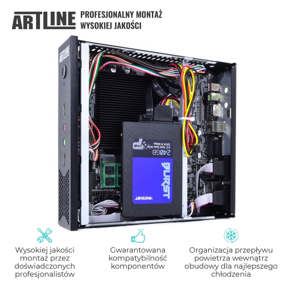 Komputer ARTLINE Business B14 N5095 B1441Win (N5095B1441w) cena - zdjęcie 2
