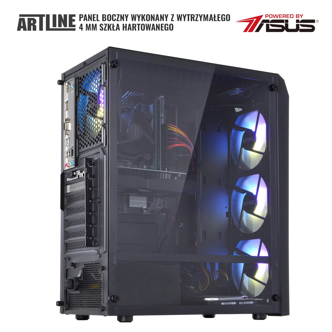 Komputer do domu ARTLINE Home H55 i3 12100F GTX 1650 4GB B31641 cena - zdjęcie 4