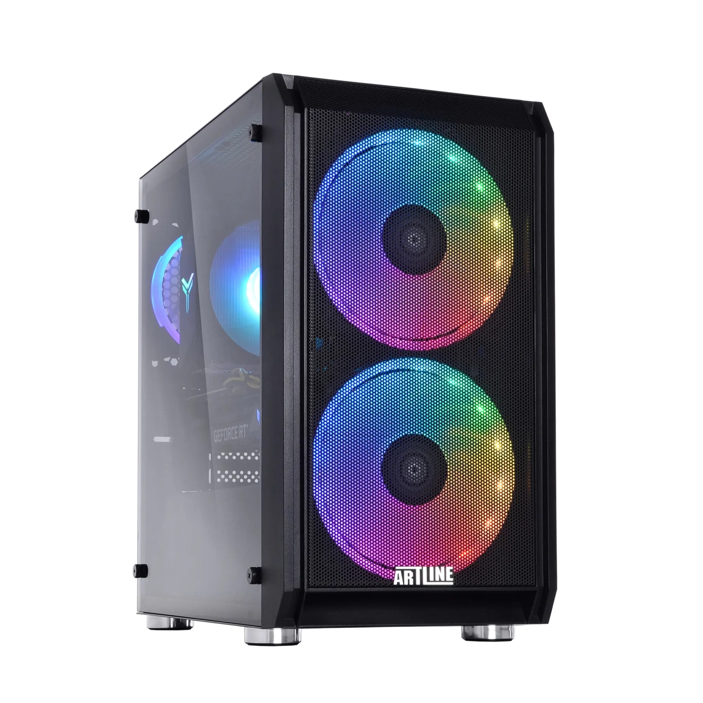 Komputer gamingowy ARTLINE Gaming X66 Ryzen 5 3600 RTX 3060 Ti 8GB NM1610Win cena - zdjęcie 0