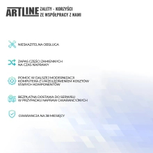 Komputer gamingowy ARTLINE Gaming X72 Ryzen 7 3700X RTX 3050 8GB B21641 cena - zdjęcie 8