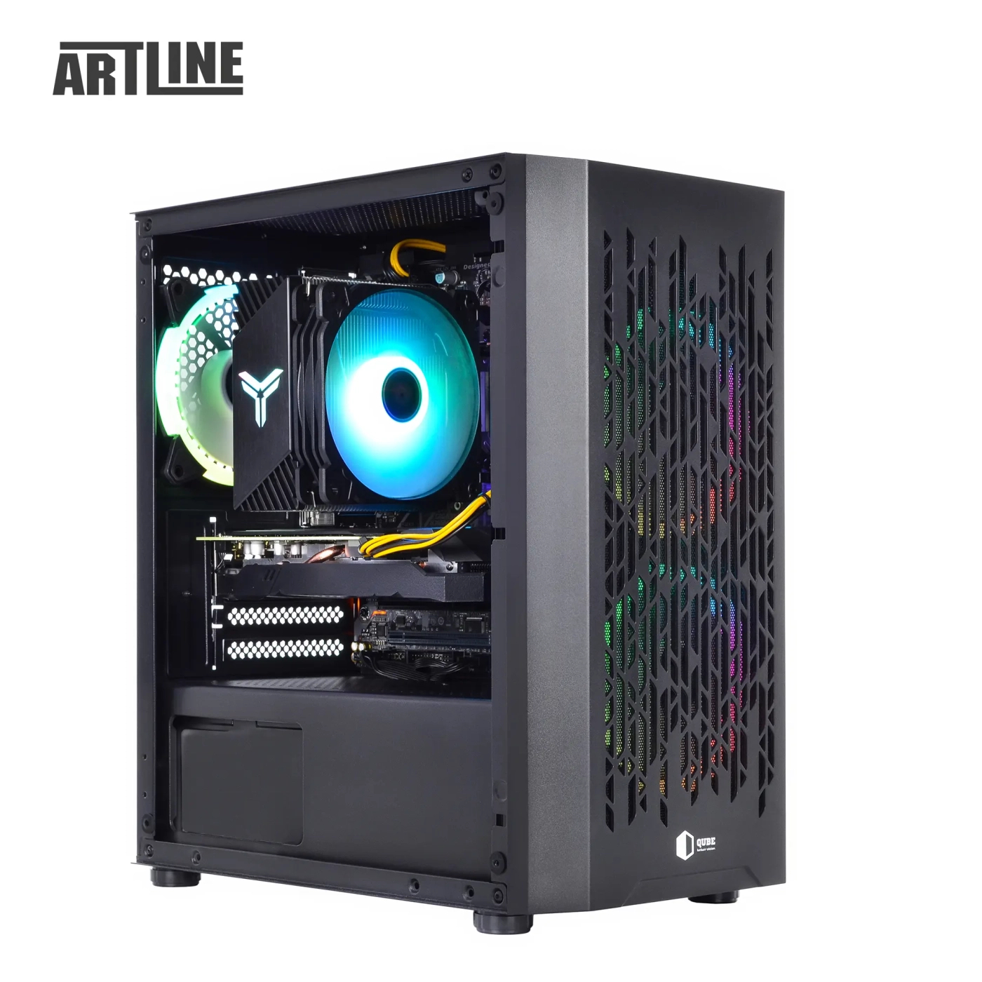 Komputer gamingowy ARTLINE Gaming X72 Ryzen 7 3700X RX 6600 8GB B21641Win cena - zdjęcie 13