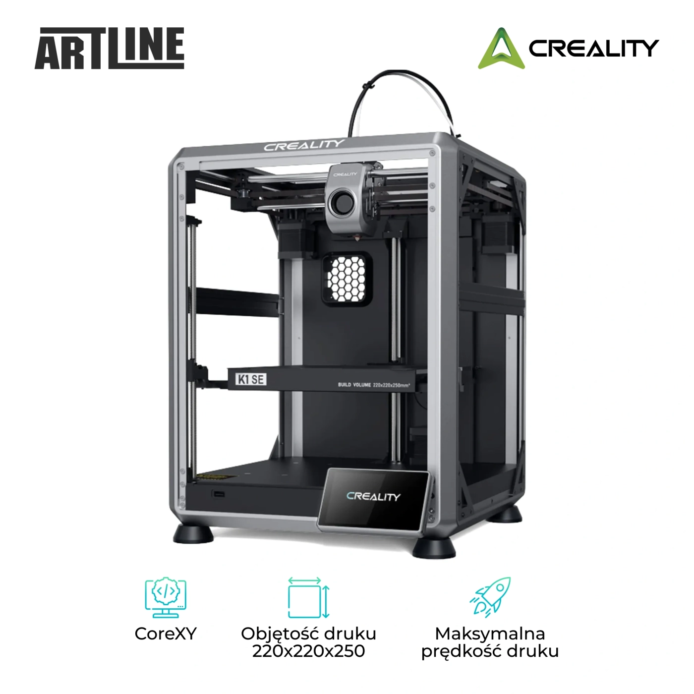 Drukarka 3D Creality K1 SE cena - zdjęcie 1