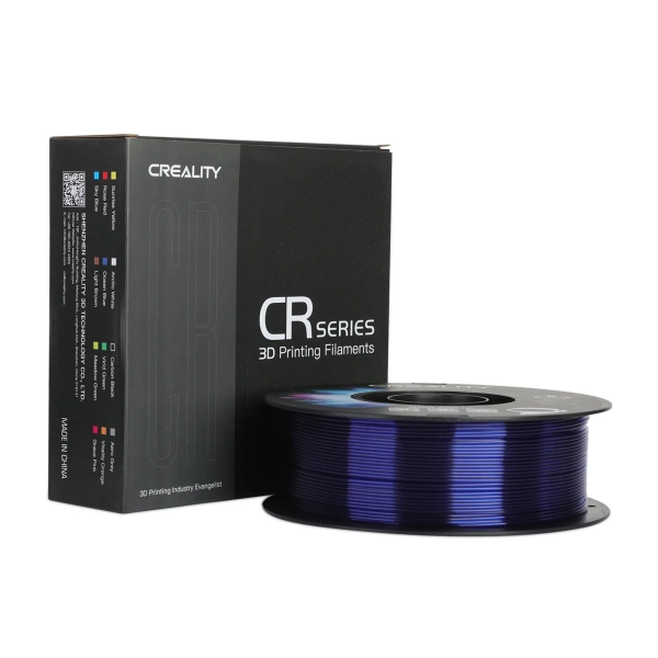 Filament PETG do drukarki 3D CREALITY 1kg, 1.75mm, przezroczysty niebieski cena - zdjęcie 4