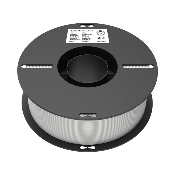 Filament PLA do drukarki 3D CREALITY 2x1kg, 1.75mm, czarno-biały cena - zdjęcie 6