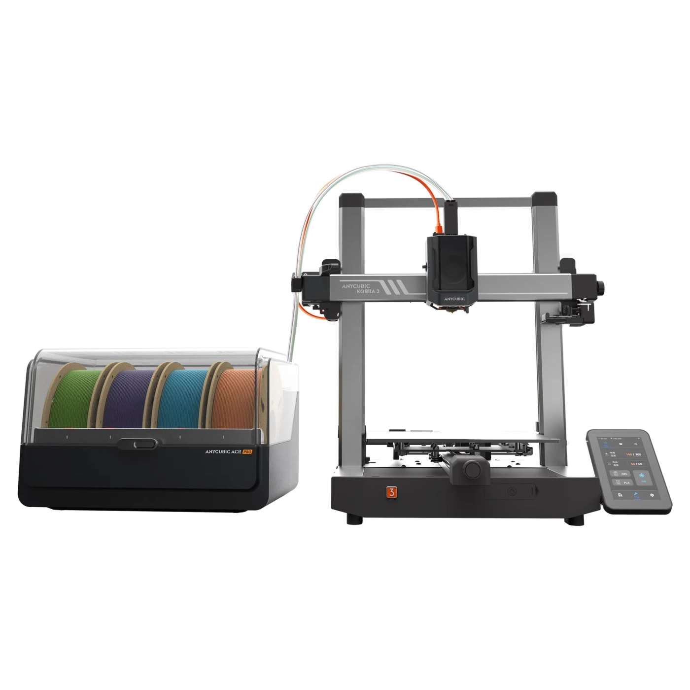 Drukarka 3D Anycubic Kobra 3 combo EU (K3CBBK0A-O) cena - zdjęcie 1