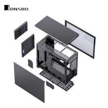 Obudowa JONSBO D31 MESH SC Black cena - zdjęcie 9