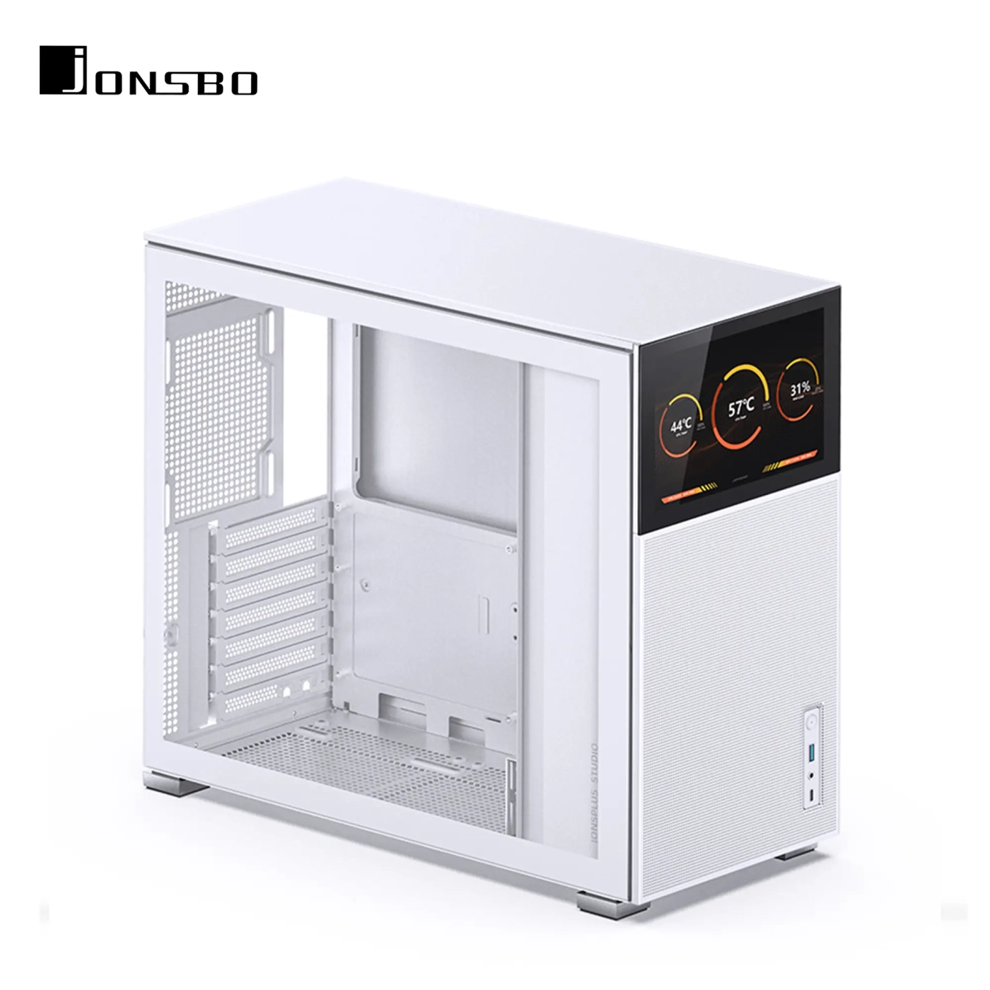 Obudowa JONSBO D41 MESH SC White cena - zdjęcie 1