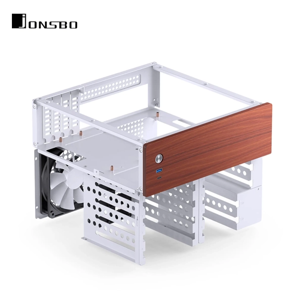 Obudowa JONSBO N4 White cena - zdjęcie 4