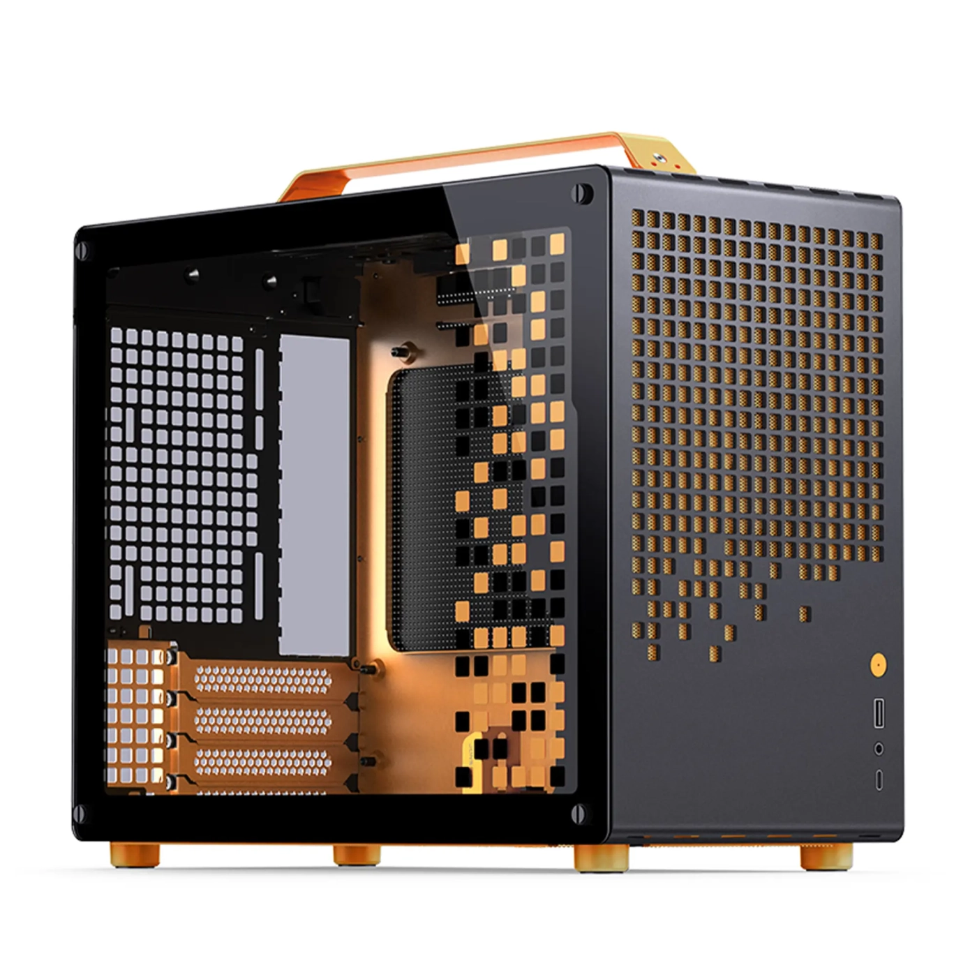 Obudowa JONSBO Z20 Black-Orange cena - zdjęcie 0