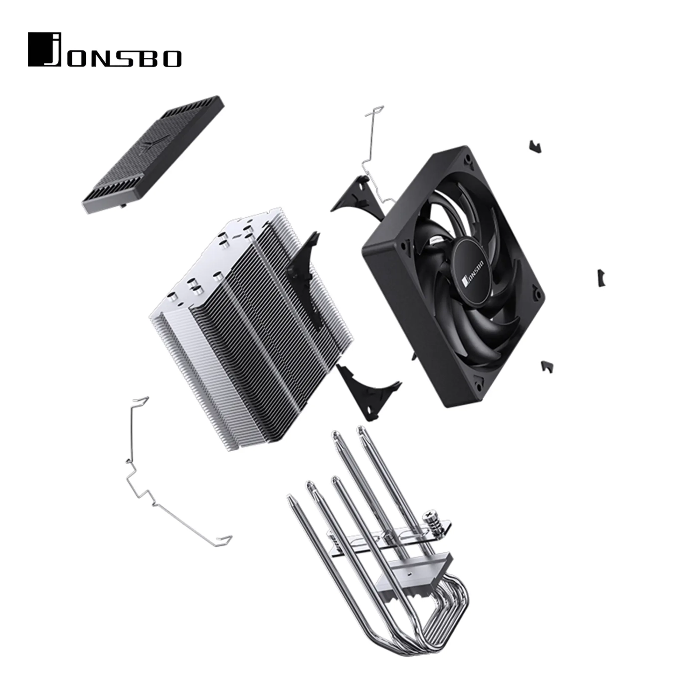 Chłodzenie procesora Jonsbo CR-1000 EVO Black cena - zdjęcie 7