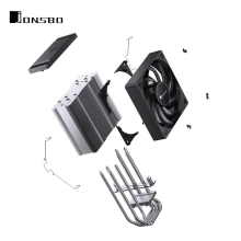 Chłodzenie procesora Jonsbo CR-1000 EVO Black cena - zdjęcie 7