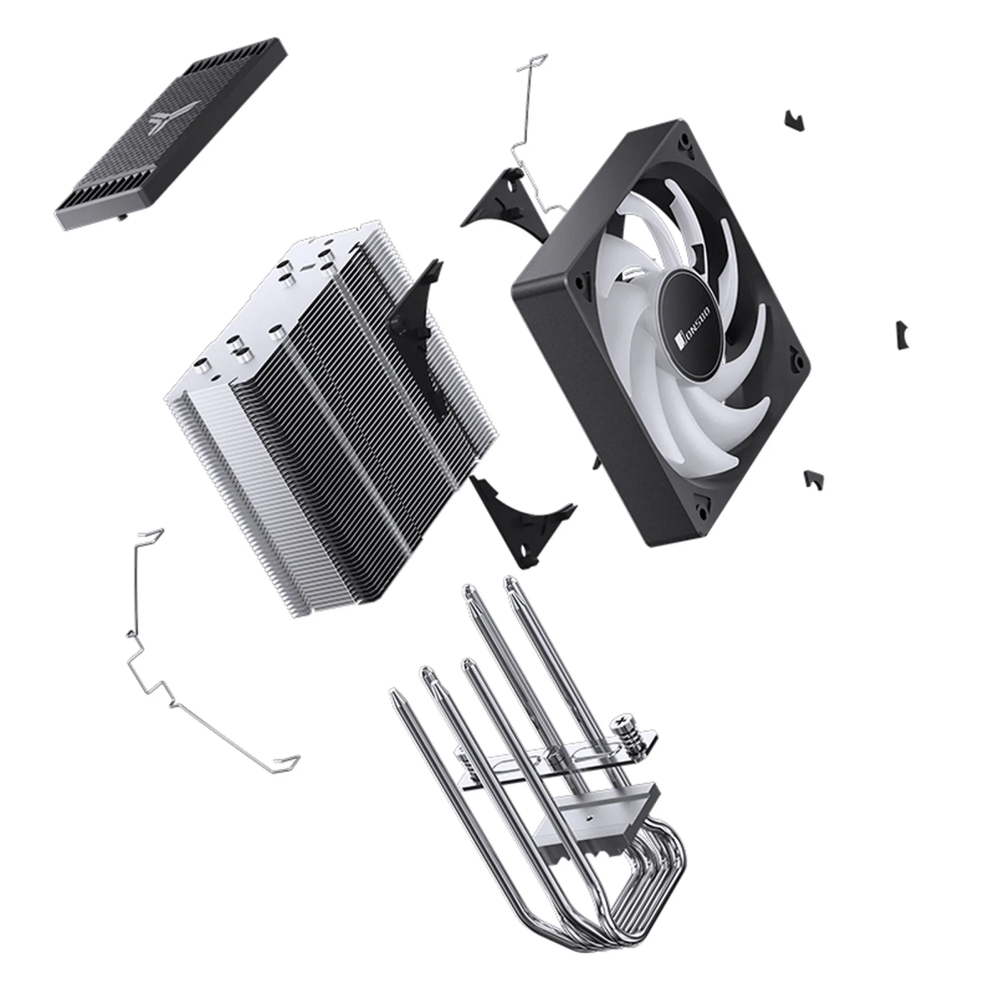 Chłodzenie procesora Jonsbo CR-1000 EVO (ARGB) Black cena - zdjęcie 9