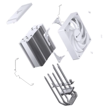 Chłodzenie procesora Jonsbo CR-1000 EVO (ARGB) White cena - zdjęcie 9