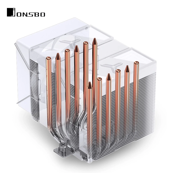 Chłodzenie procesora Jonsbo CR-1400 DV2 White cena - zdjęcie 7