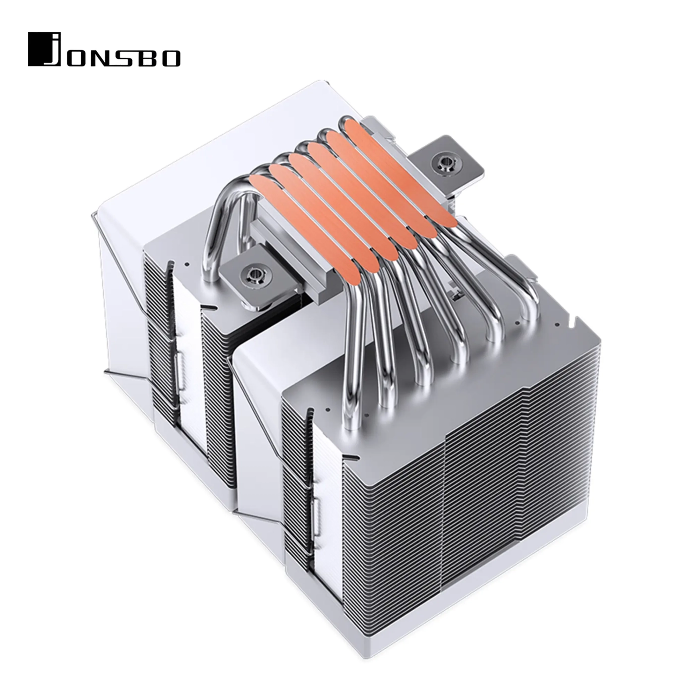 Chłodzenie procesora Jonsbo CR-1400 DV2 White cena - zdjęcie 8